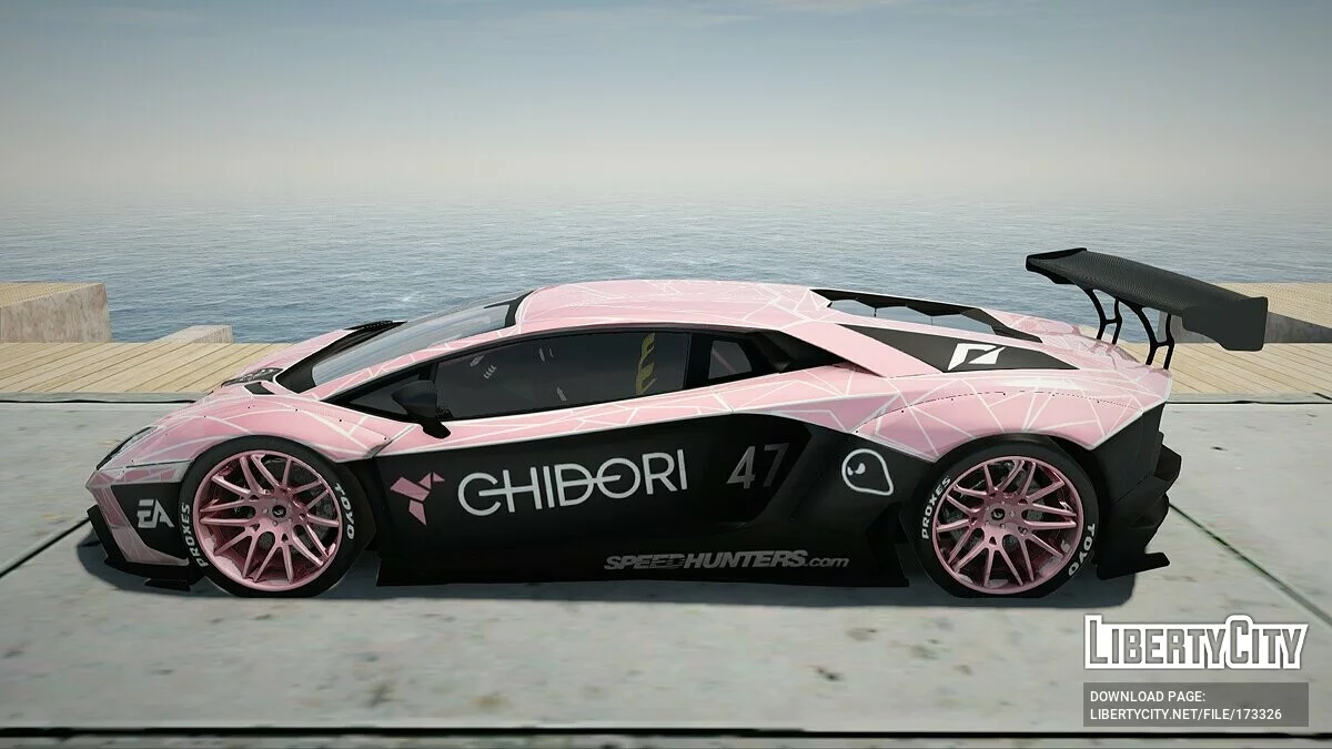 Lamborghini Aventador 2012 / GTA San Andreas