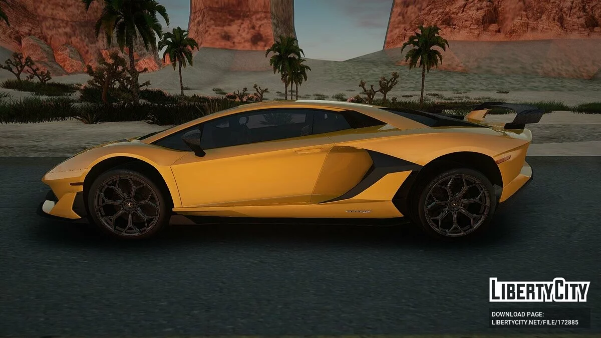 Lamborghini Aventador SVJ / GTA San Andreas