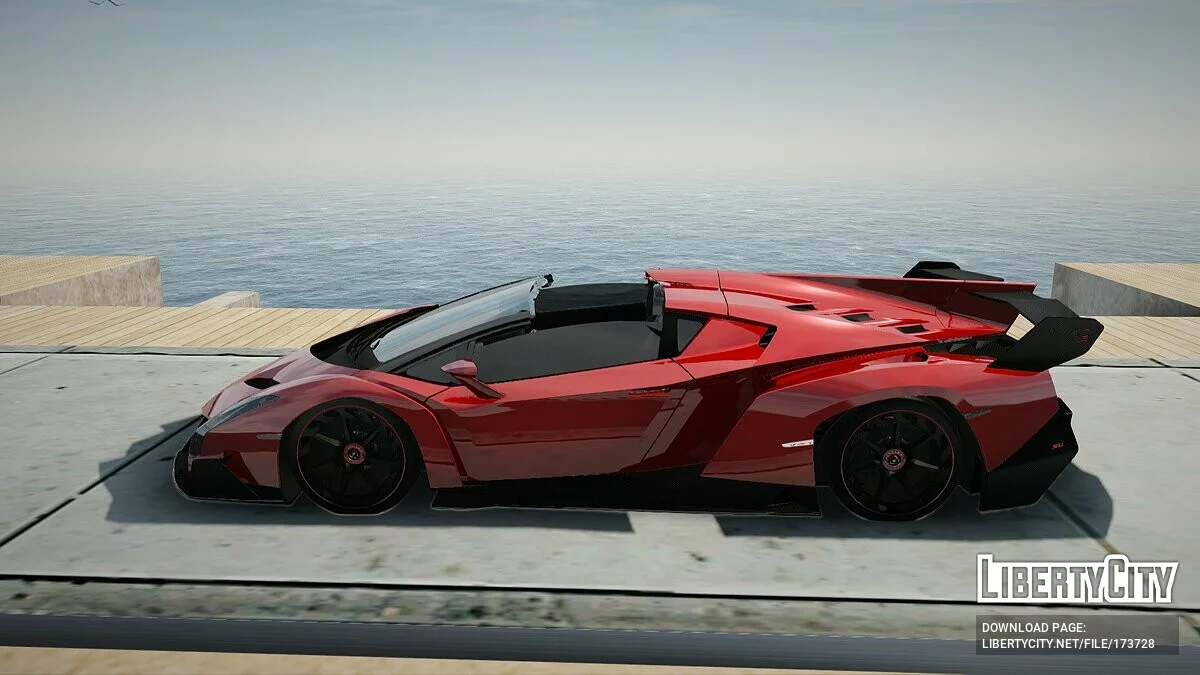 Lamborghini Veneno Roadster / GTA San Andreas