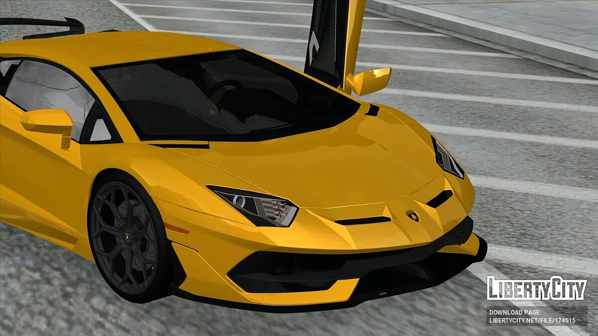 Lamborghini Aventador LP700-4 / GTA San Andreas