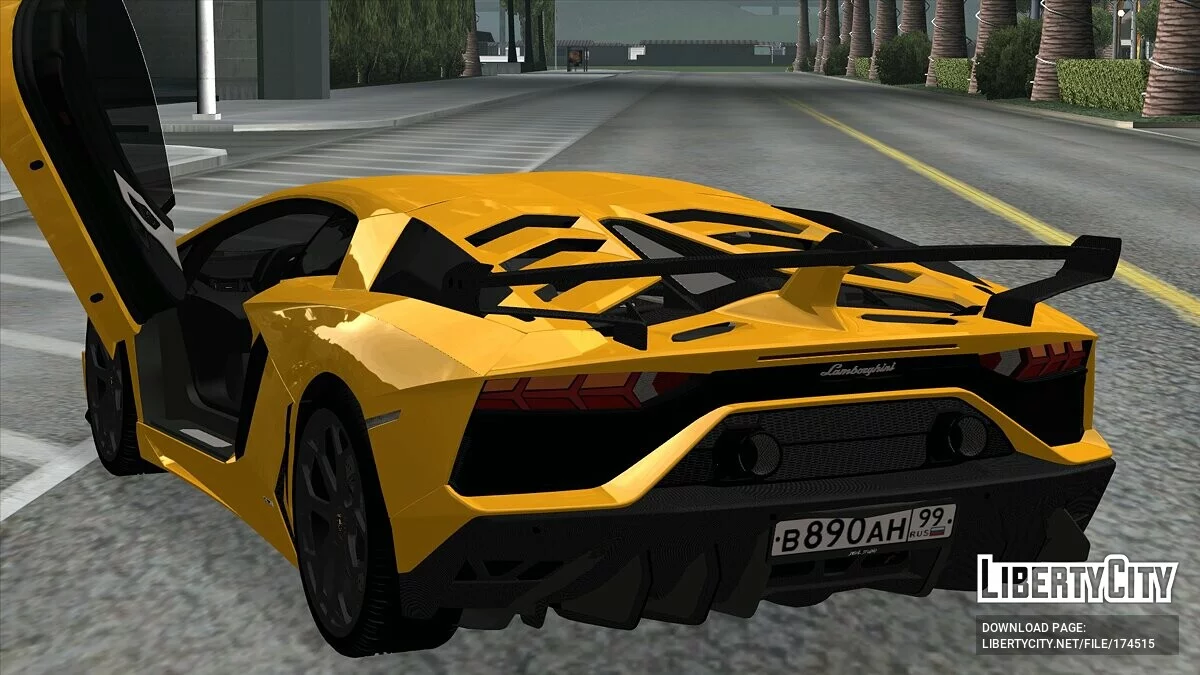 Lamborghini Aventador LP700-4 / GTA San Andreas
