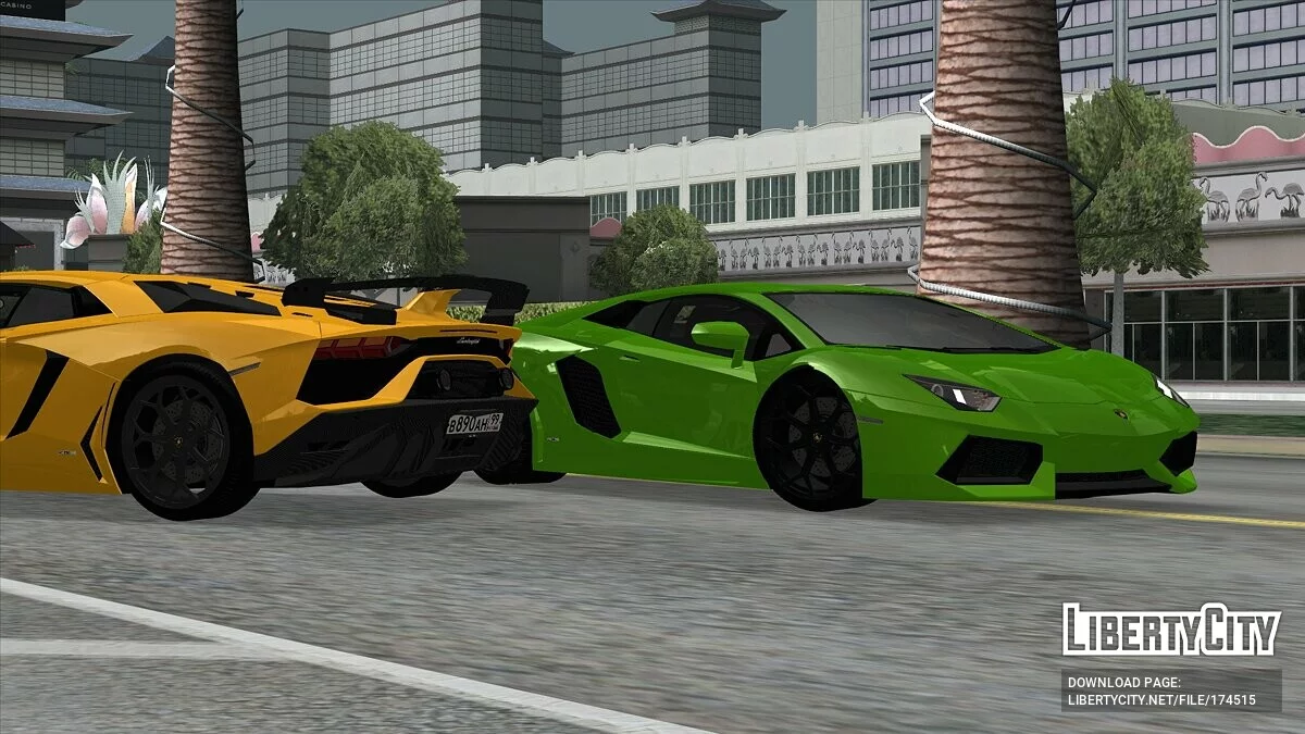 Lamborghini Aventador LP700-4 / GTA San Andreas