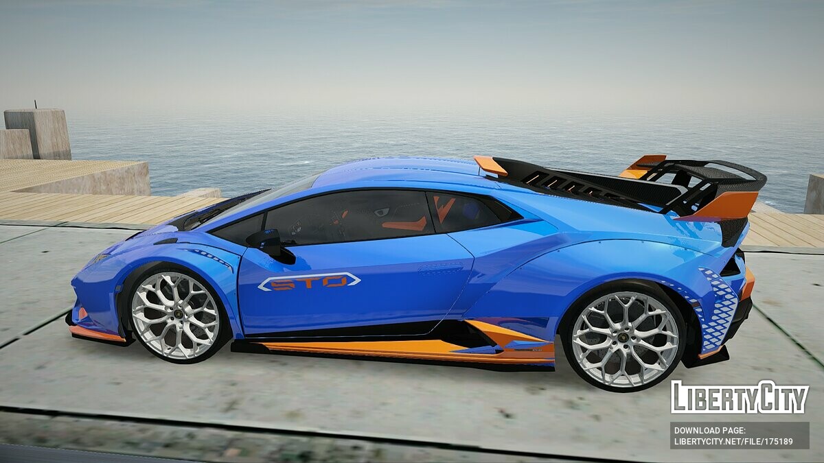 Скачать Lamborghini Huracan для GTA San Andreas