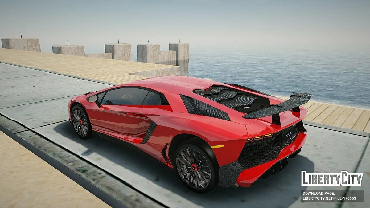 Lamborghini Aventador SVJ / GTA San Andreas