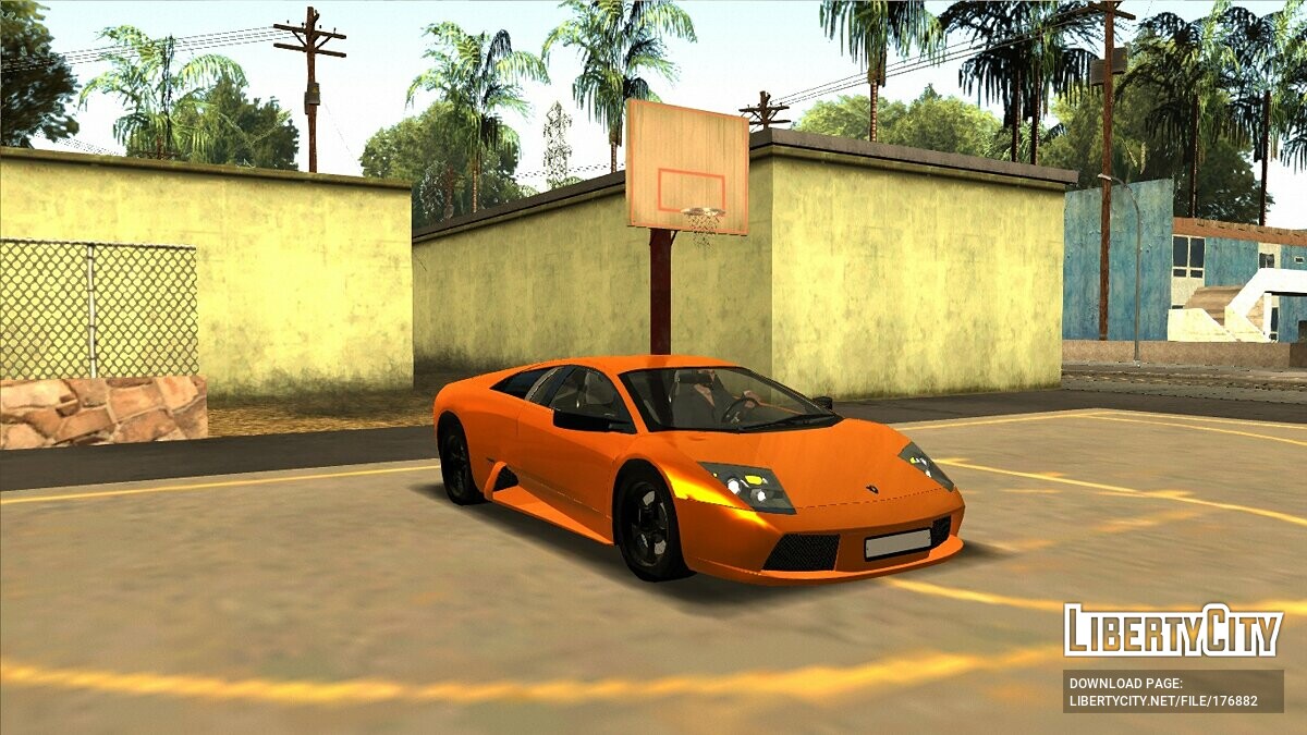 Скачать Lamborghini Murcielago для GTA San Andreas