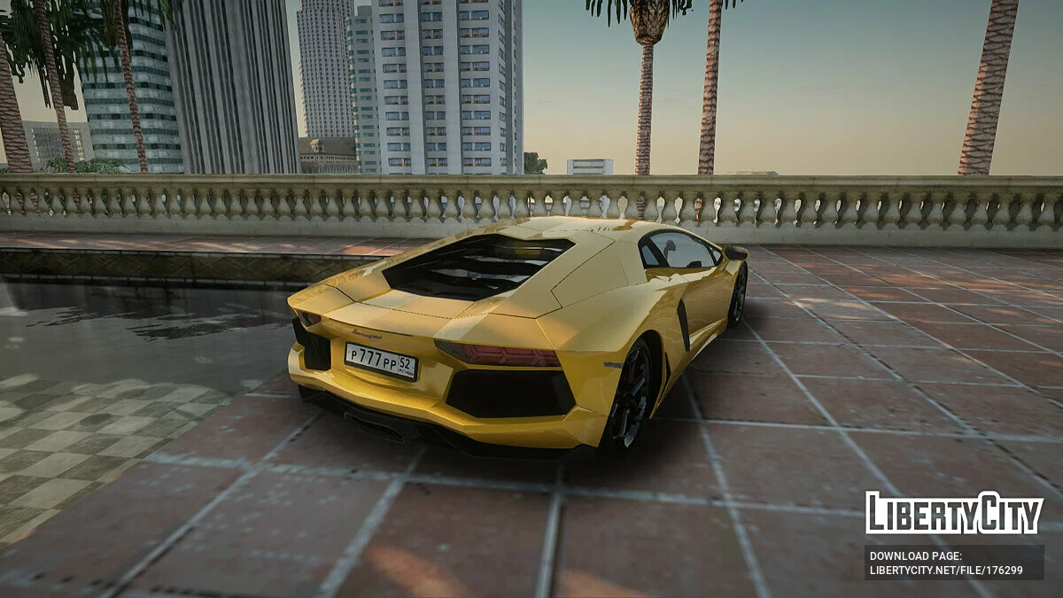 Lamborgini Aventador / GTA San Andreas