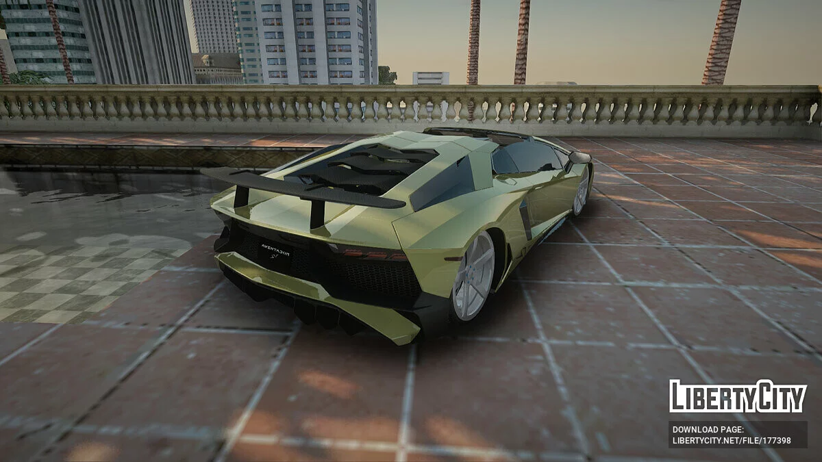 Lamborghini Aventador SV Roadster / GTA San Andreas