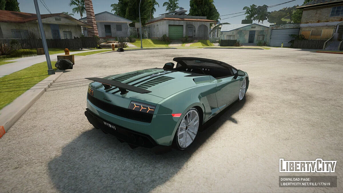 Lamborghini Gallardo LP570-4 Spyder 2012 / GTA San Andreas