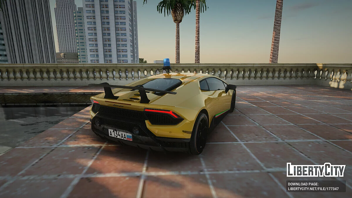 Lamborghini Huracan HP 2018 / GTA San Andreas