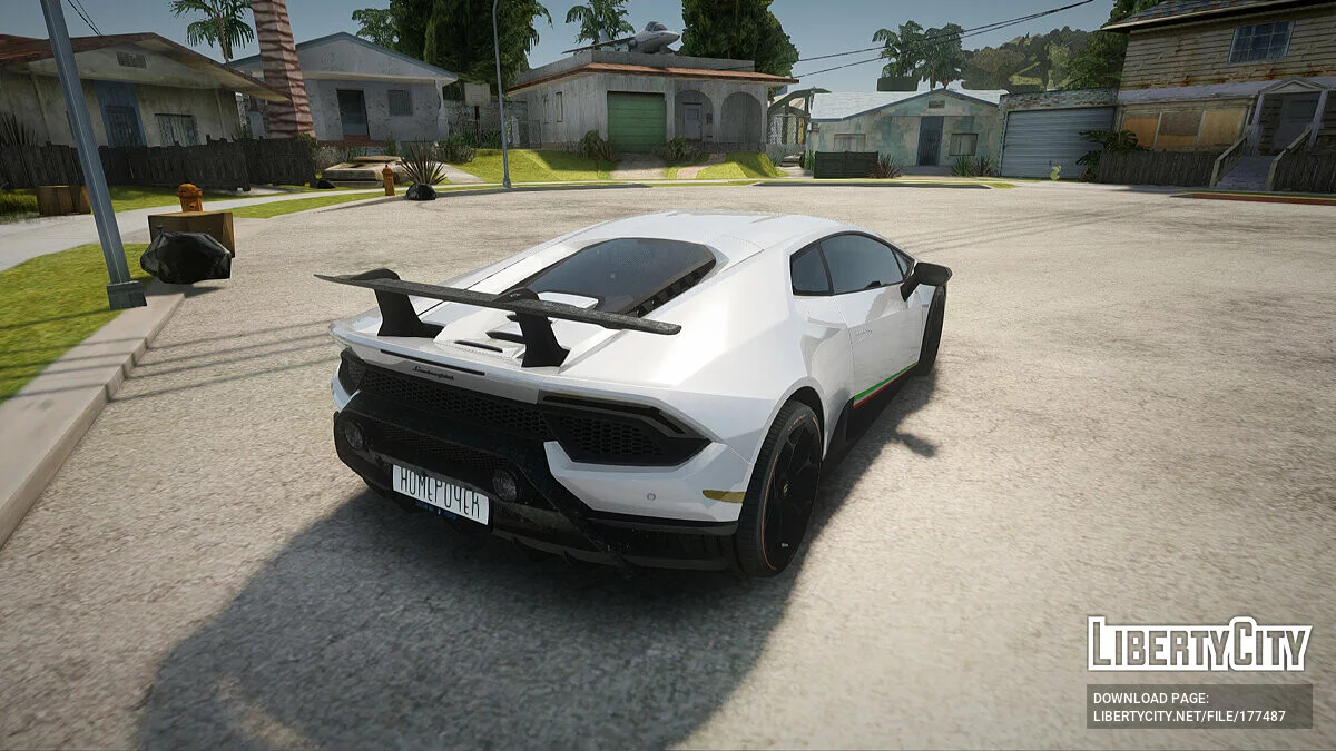 Lamborghini Huracan Performante 2018 / GTA San Andreas