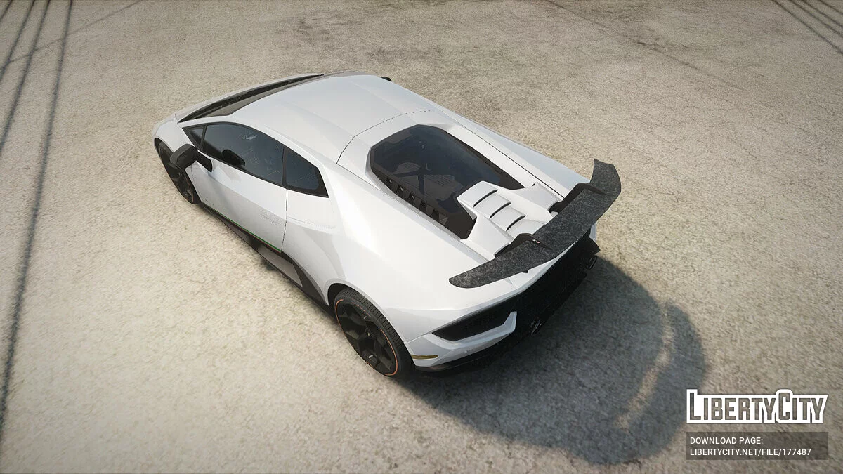 Lamborghini Huracan Performante 2018 / GTA San Andreas