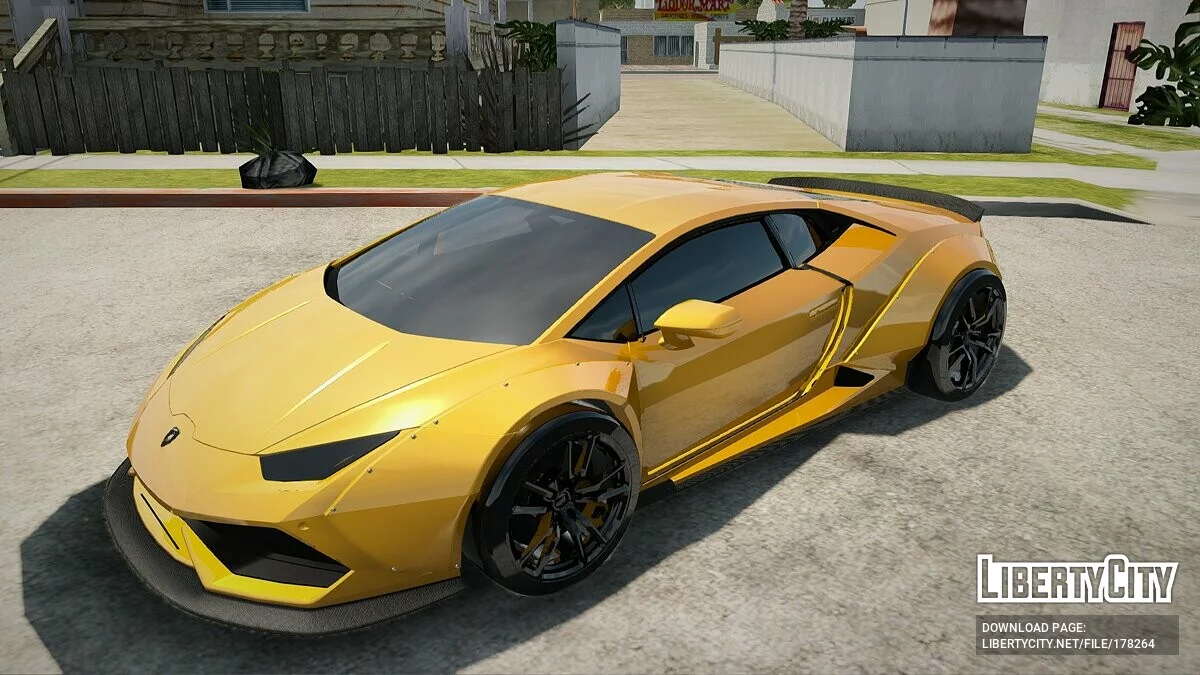 Lamborghini Huraсan / GTA San Andreas