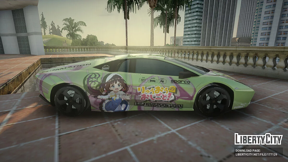 Lamborghini Reventon Itasha Hinatsuru / GTA San Andreas