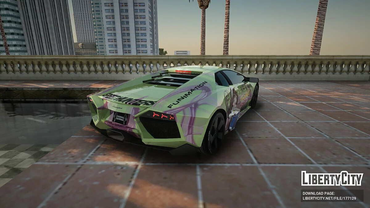 Lamborghini Reventon Itasha Hinatsuru / GTA San Andreas