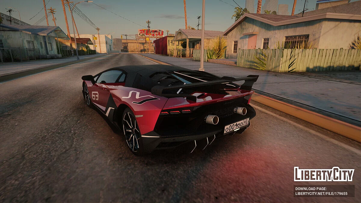 Lamborghini Aventador / GTA San Andreas