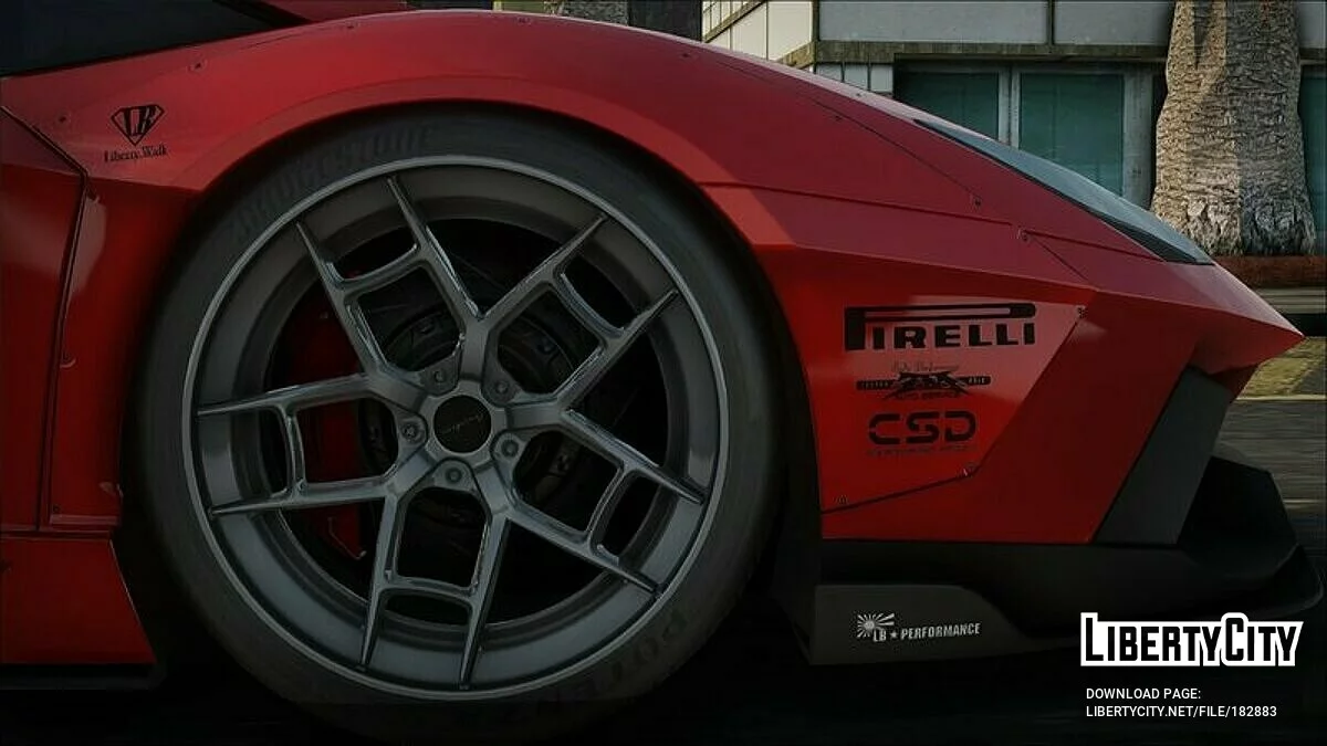 Liberty Walk Lamborghini Aventador LP720-4 / GTA San Andreas