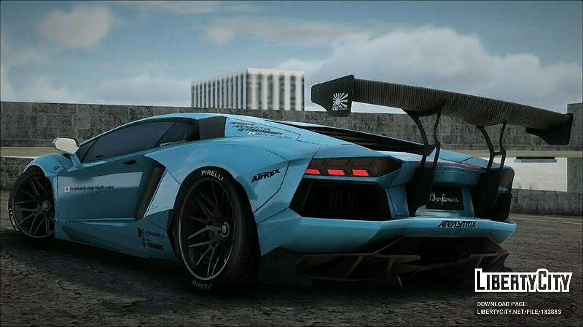 Liberty Walk Lamborghini Aventador LP720-4 / GTA San Andreas