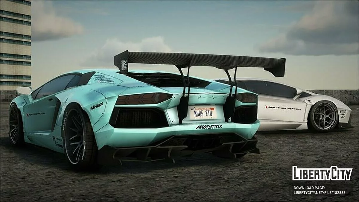 Liberty Walk Lamborghini Aventador LP720-4 / GTA San Andreas
