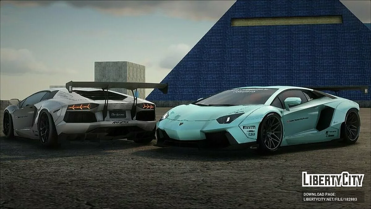 Liberty Walk Lamborghini Aventador LP720-4 / GTA San Andreas
