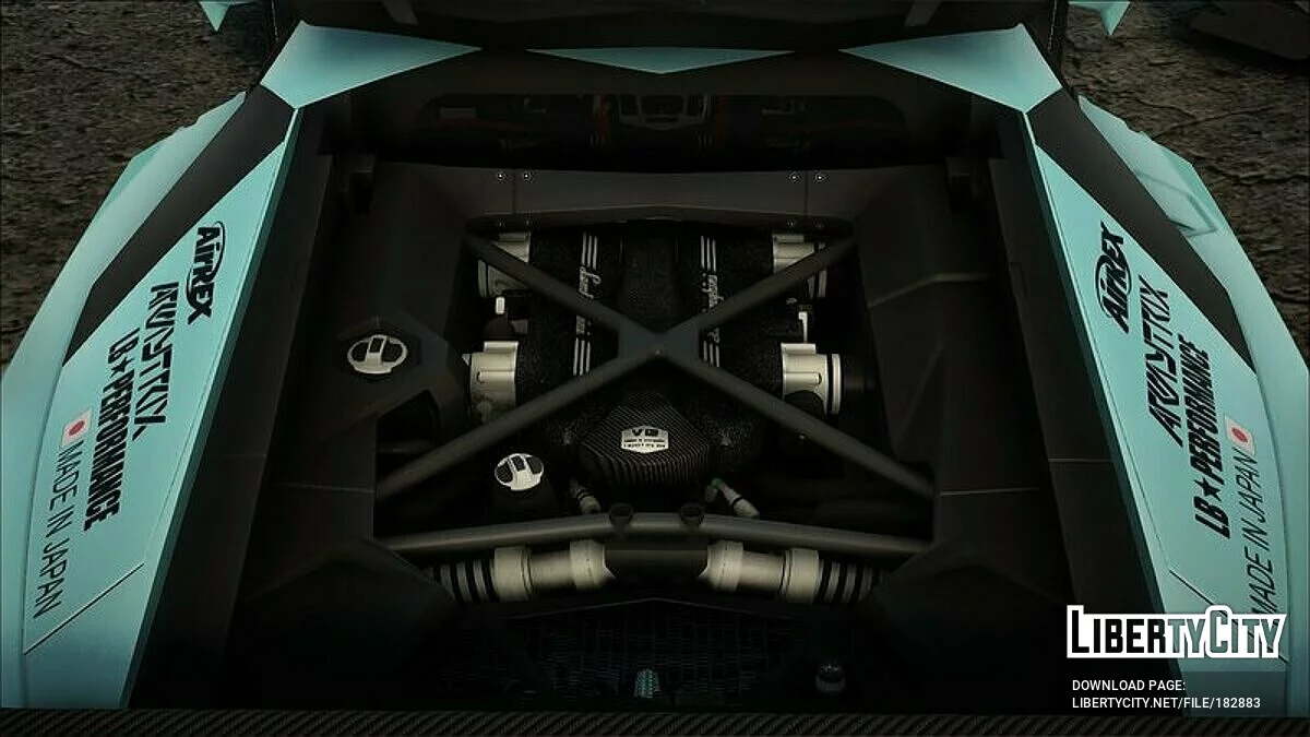 Liberty Walk Lamborghini Aventador LP720-4 / GTA San Andreas