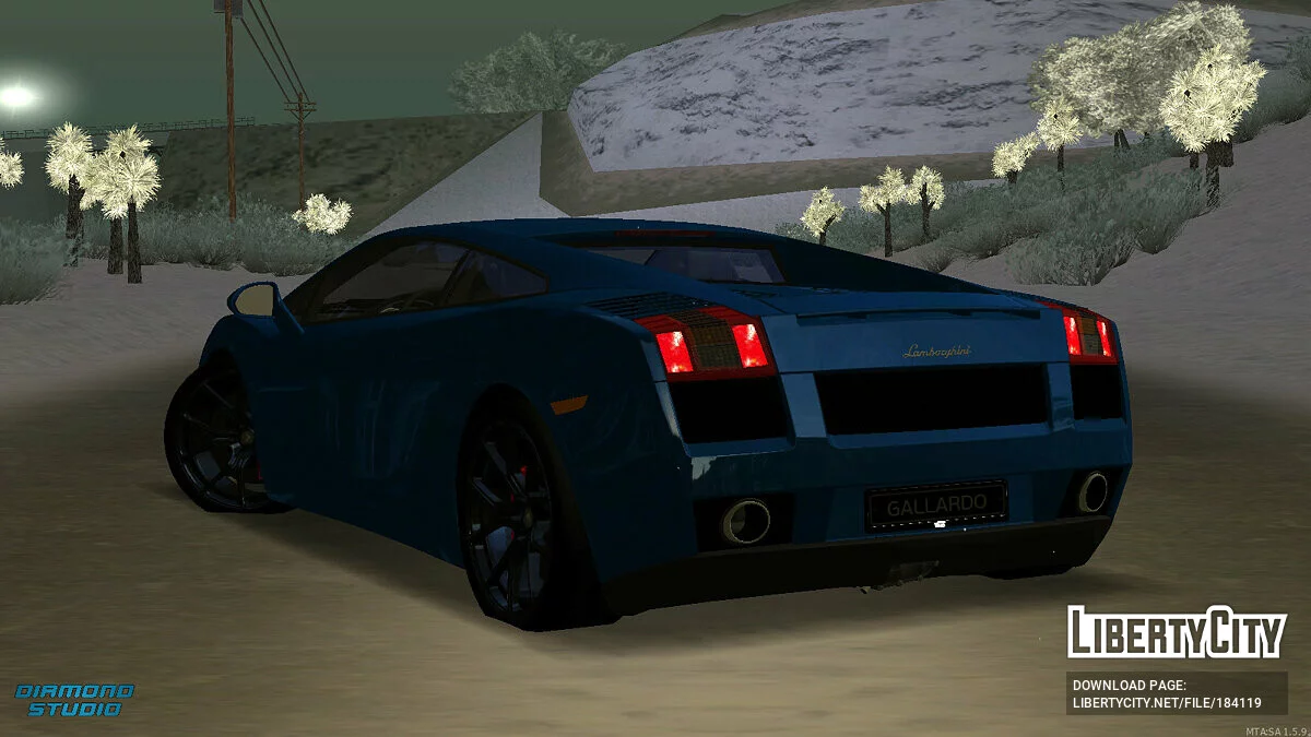Lamborghini Gallardo + CCD / GTA San Andreas