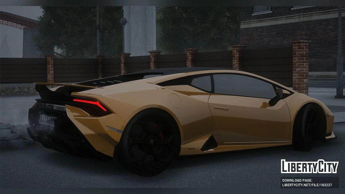 Lamborghini Huracan Tecnica 2023 / GTA San Andreas