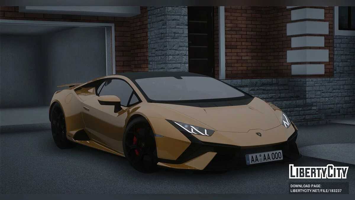 Lamborghini Huracan Tecnica 2023 / GTA San Andreas