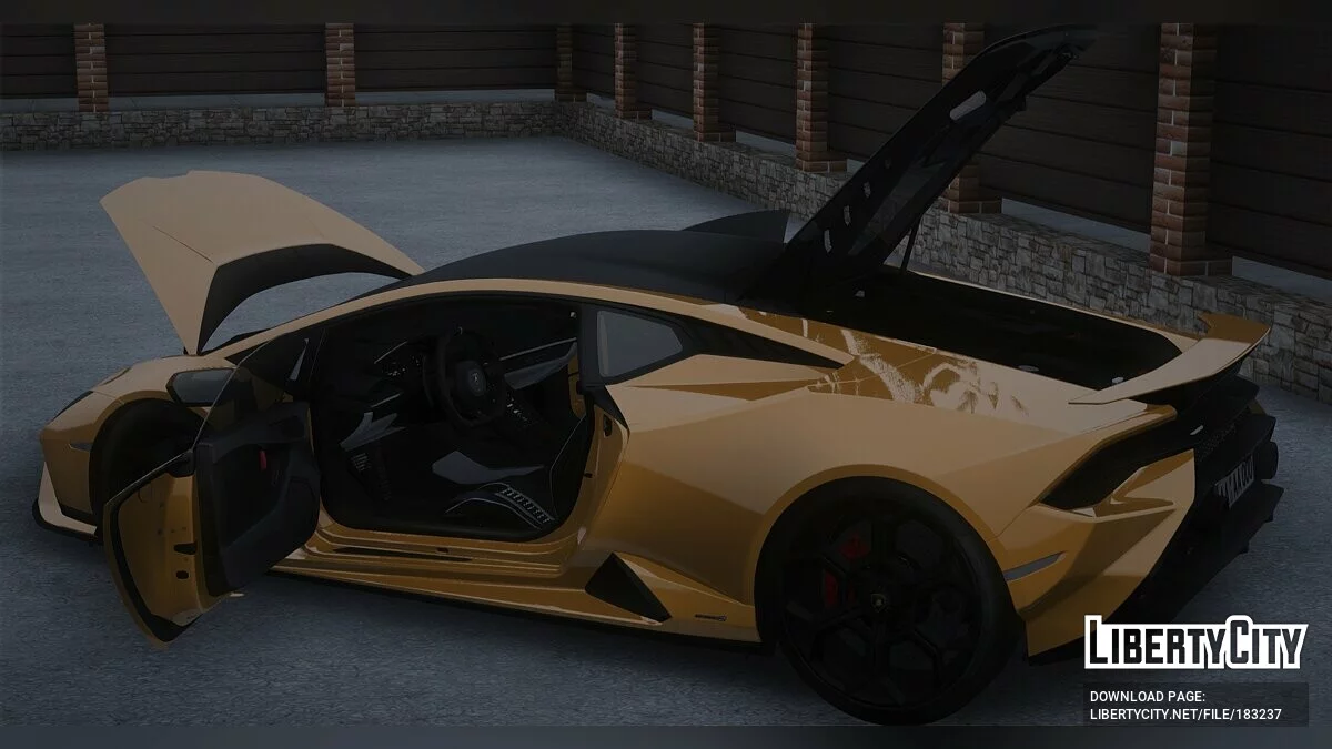 Lamborghini Huracan Tecnica 2023 / GTA San Andreas