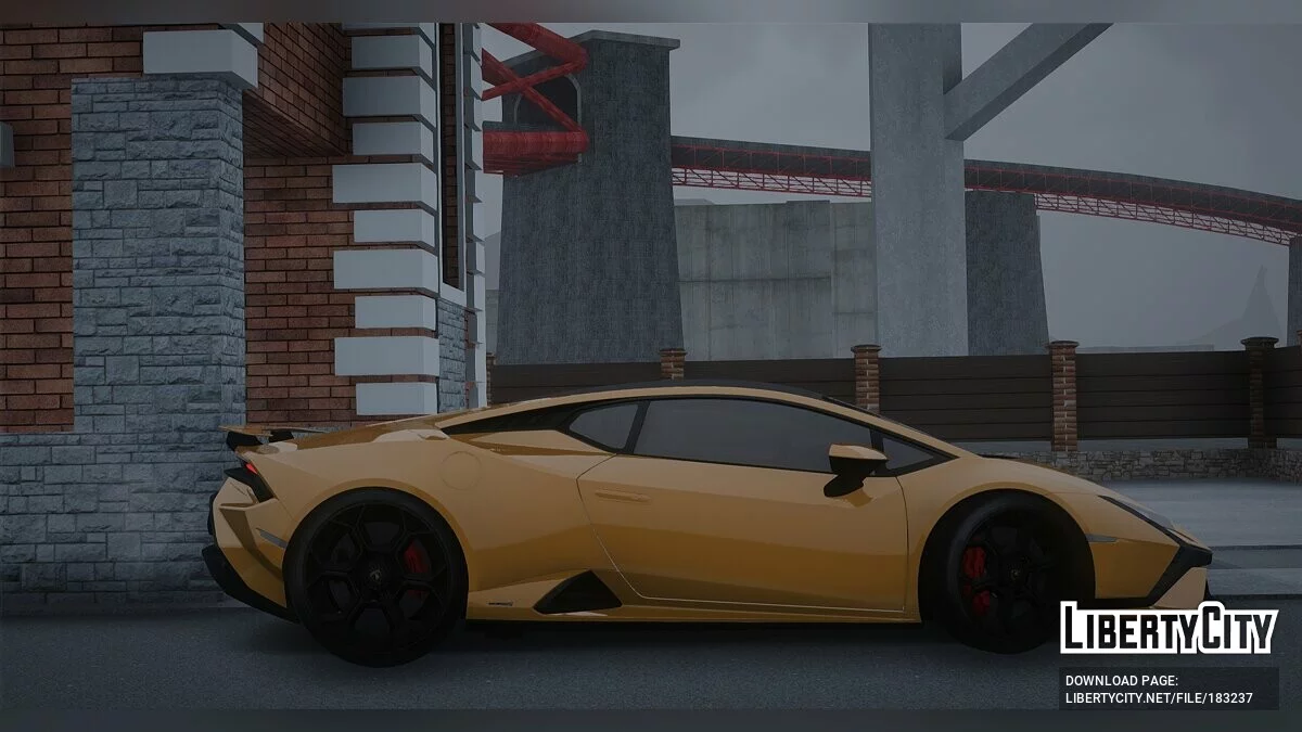 Lamborghini Huracan Tecnica 2023 / GTA San Andreas