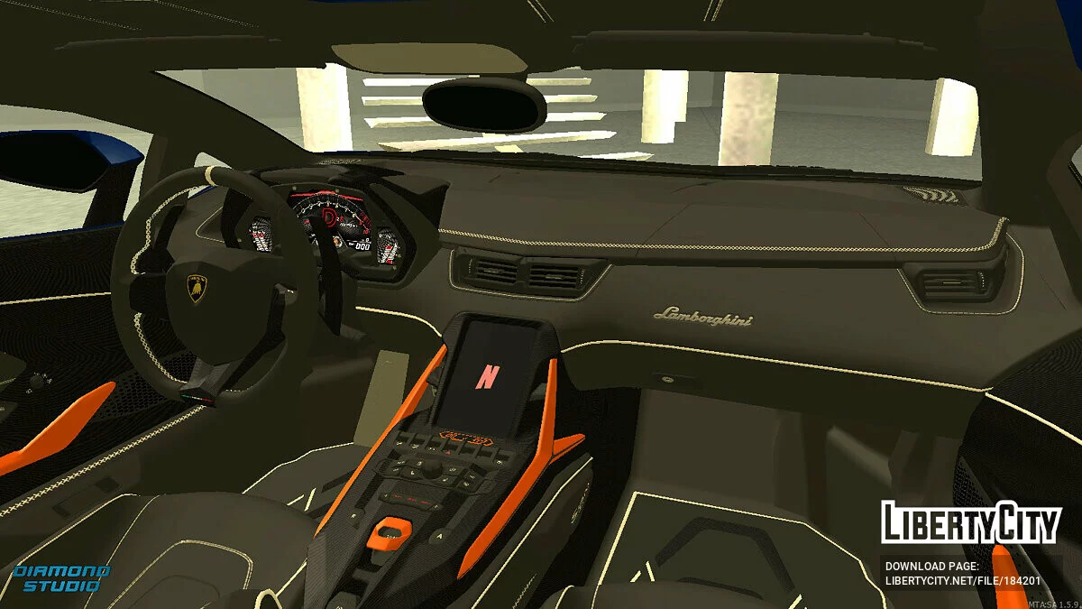 Lamborghini Sian + CCD / GTA San Andreas