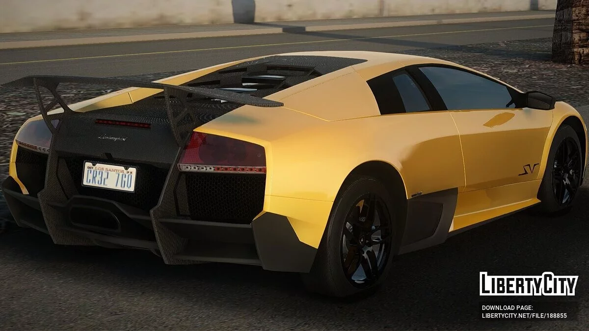 2010 Lamborghini Murcielago LP670-4 SV / GTA San Andreas