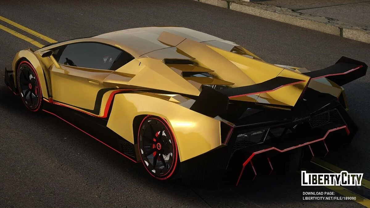 Lamborghini Veneno Advance Edition / GTA San Andreas