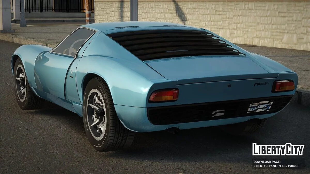 1967 Lamborghini Miura P400 / GTA San Andreas