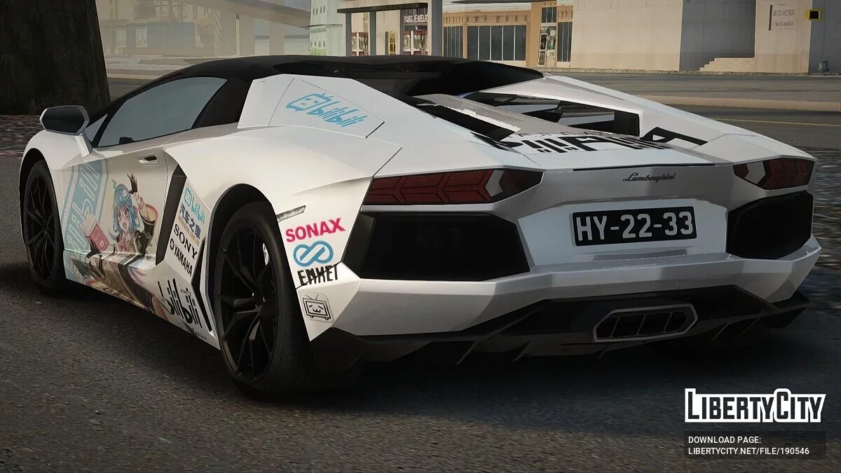 Lamborghini Aventador LP700-4 Roadster [2.0ver] / GTA San Andreas