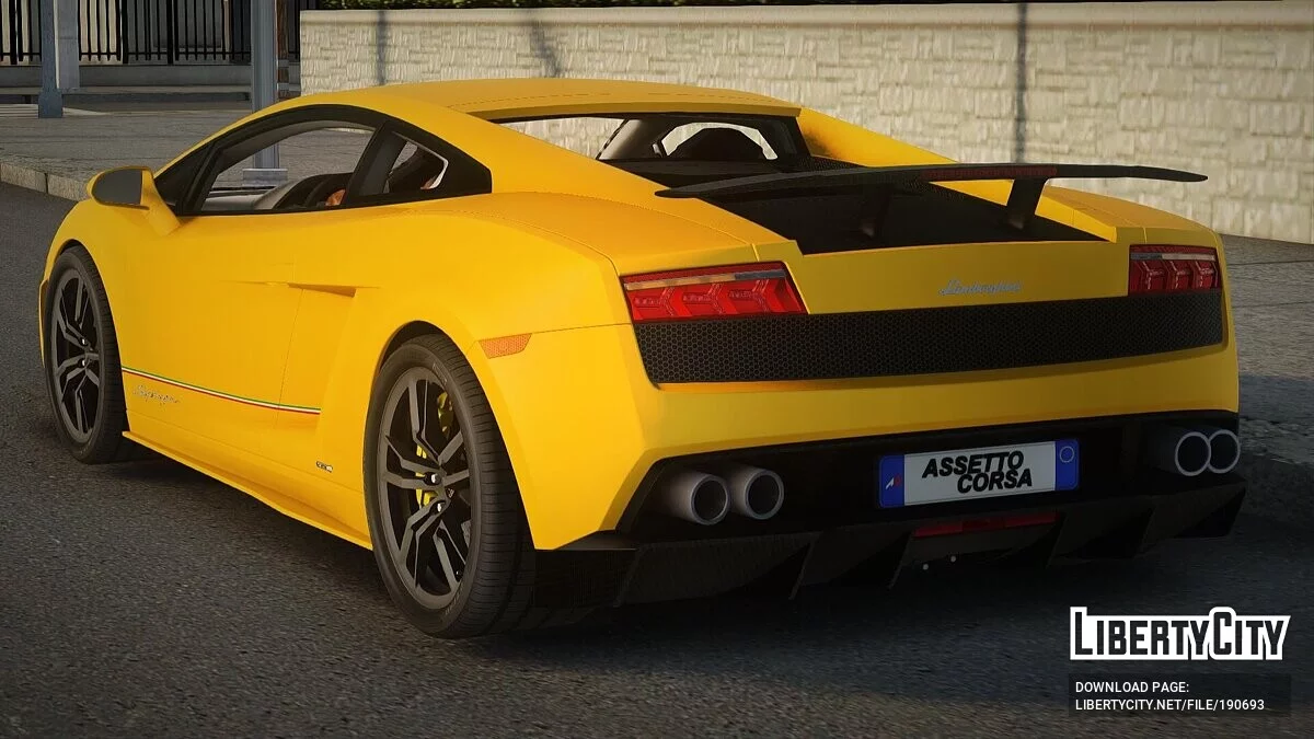 Lamborghini Gallardo Superleggera / GTA San Andreas