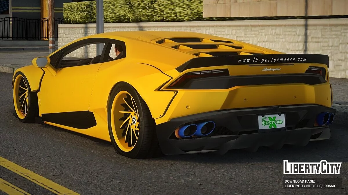 Lamborghini Huracan LB [team-eXtreme] / GTA San Andreas