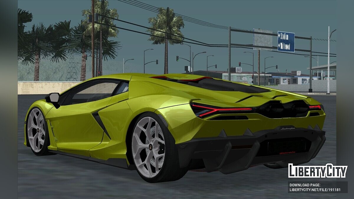 Машина Lamborghini Lamborghini Revuelto 2023 для GTA San Andreas