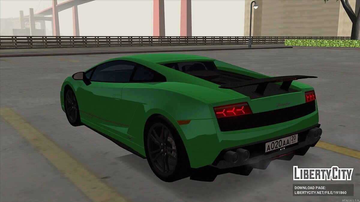 Машина Lamborghini 2011 Lamborghini Gallardo LP 570-4 Superleggera для GTA San Andreas