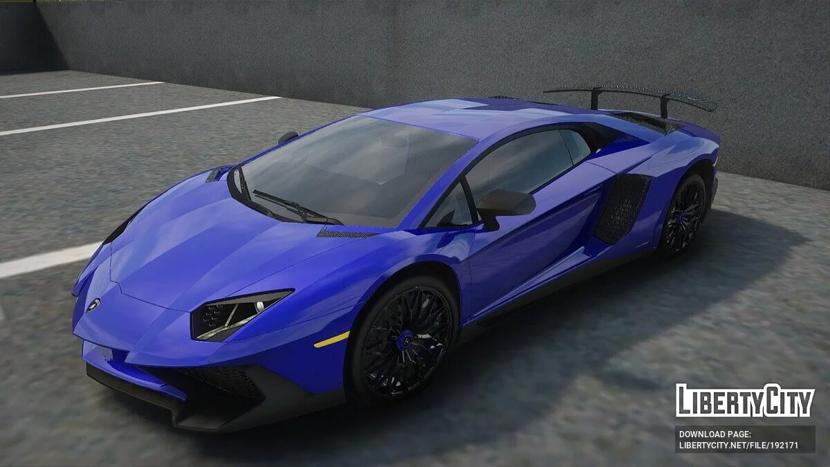 Lamborghini Aventador SVJ / GTA San Andreas