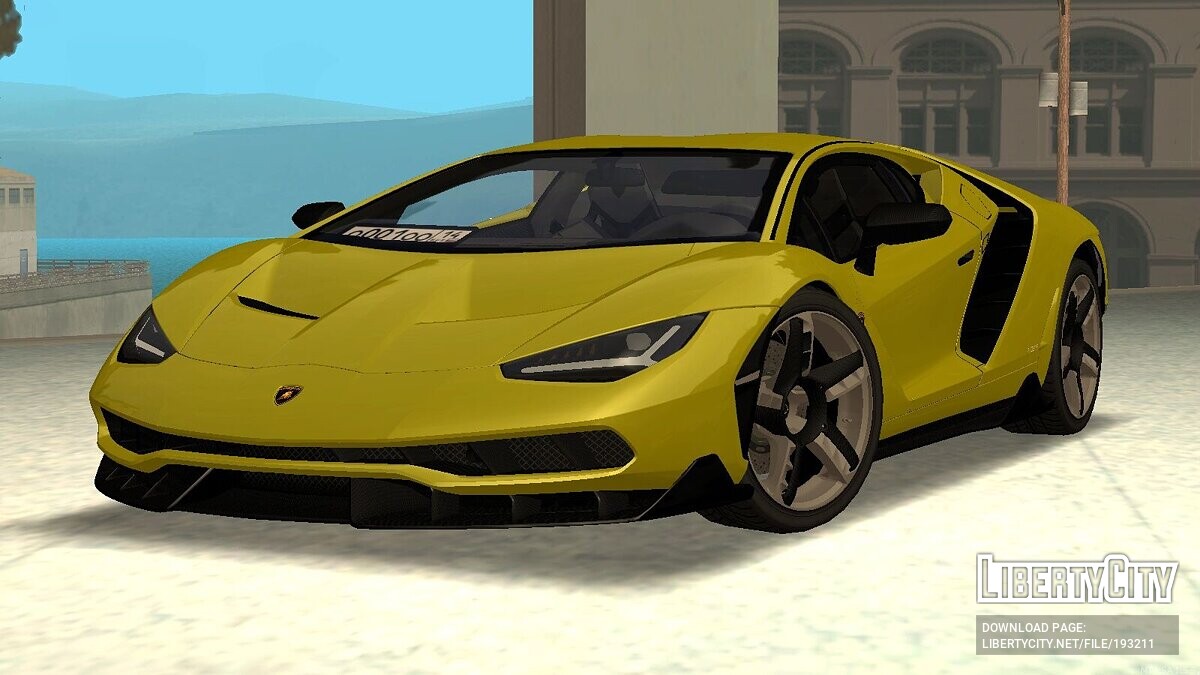 Скачать Lamborghini Centenario + CCD для GTA San Andreas