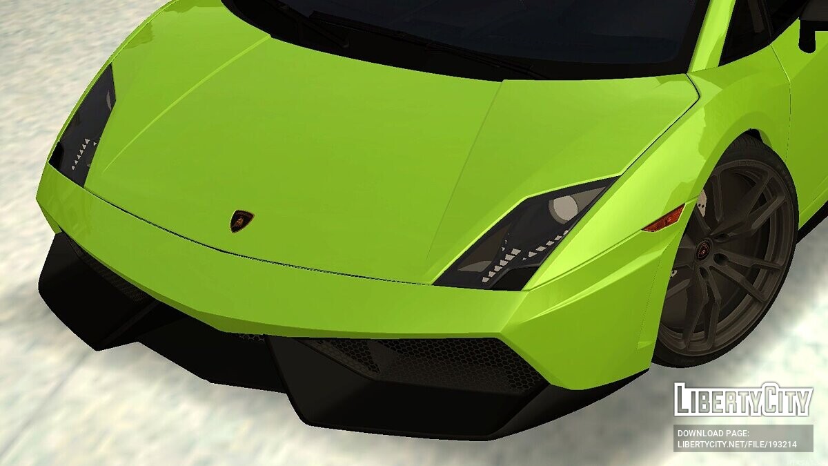 Скачать Lamborghini Gallardo + CCD для GTA San Andreas