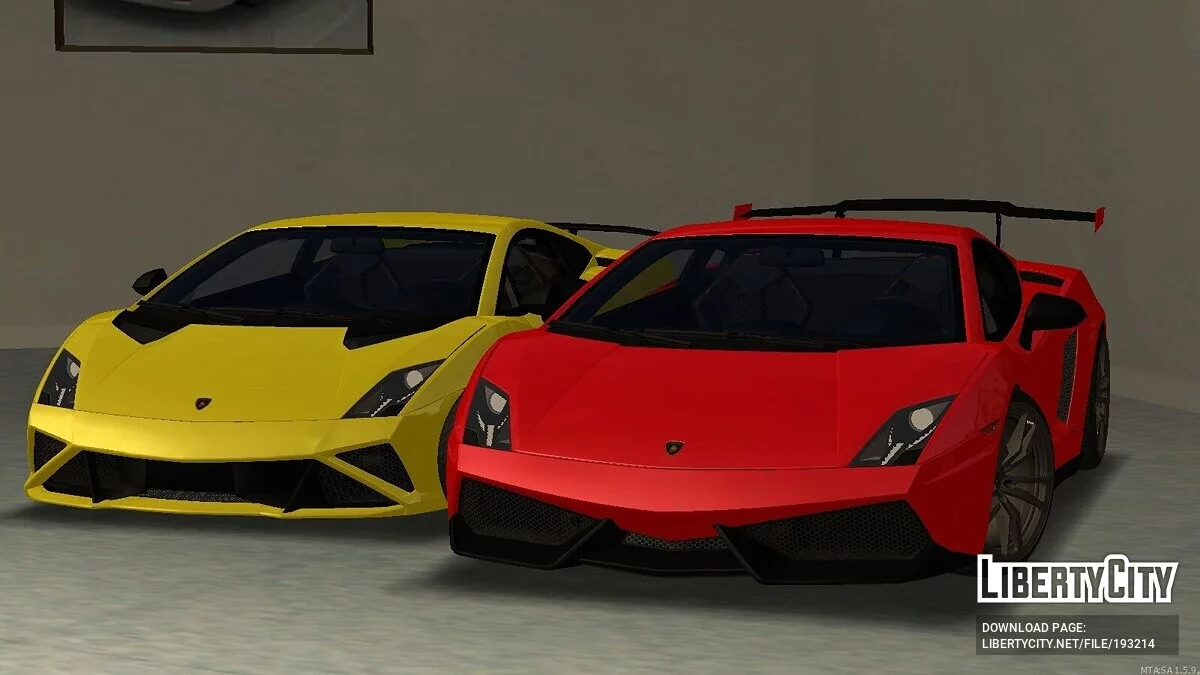 Lamborghini Gallardo + CCD / GTA San Andreas