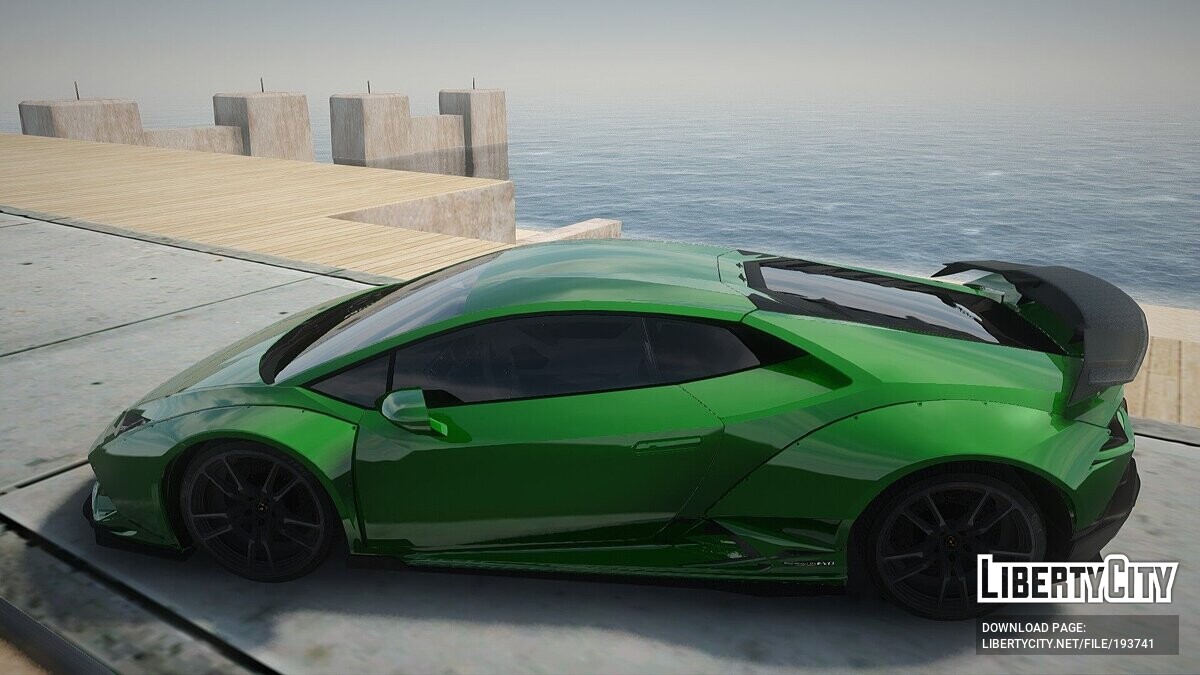 Скачать Lamborghini Huracan для GTA San Andreas