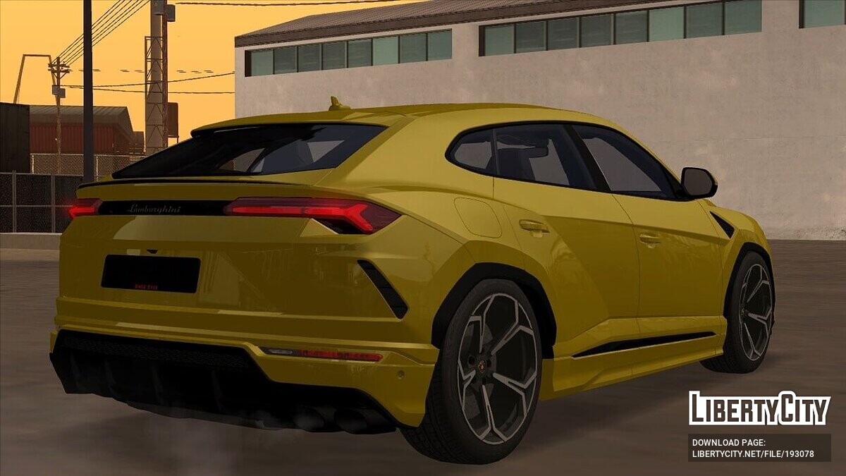 Скачать Lamborghini Urus + CCD для GTA San Andreas