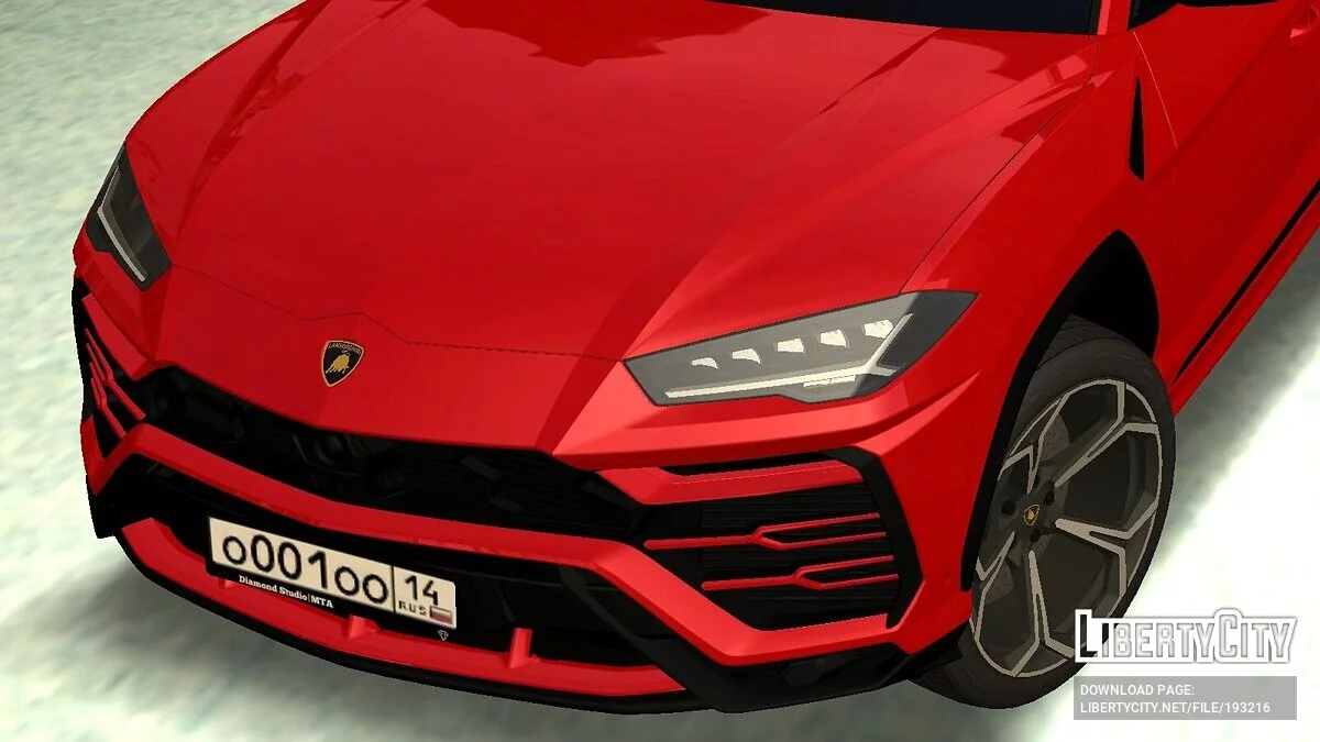 Lamborghini Urus + CCD / GTA San Andreas