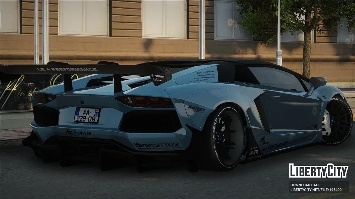 Lamborghini Aventador LP700-4 Roadster / GTA San Andreas