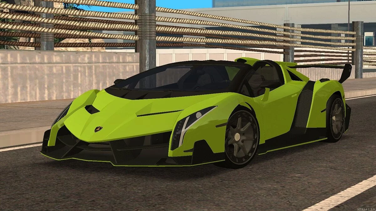 Lamborghini Veneno + CCD / GTA San Andreas