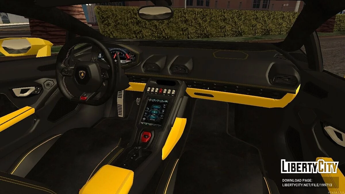Lamborghini Huracán + CCD / GTA San Andreas
