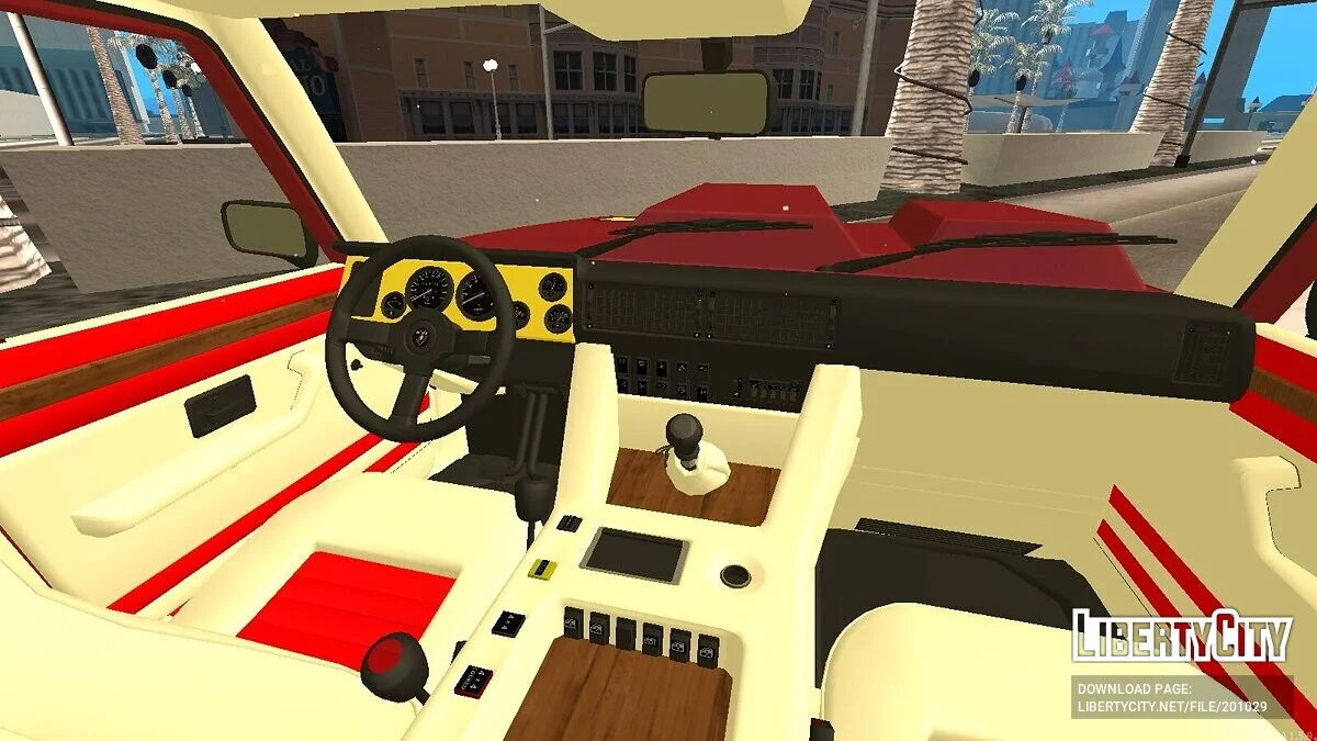 Lamborghini LM002 New Year + CCD / GTA San Andreas