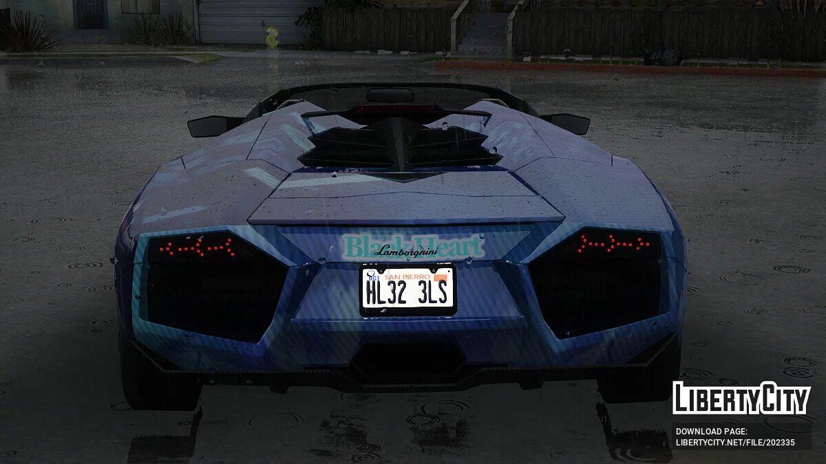 Lamborghini Reventon Black Heart Edition / GTA San Andreas